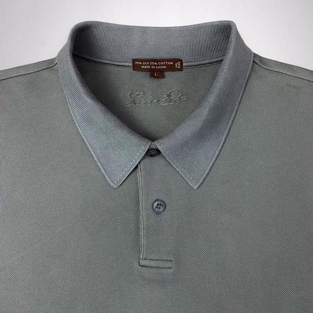 Tasso Elba Men's Polo shirt - Green - L on Productcaster.