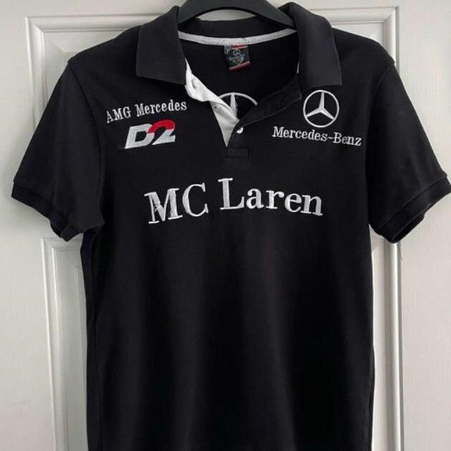 Mercedes-Benz Men's T-shirt - Black/White - M on Productcaster.