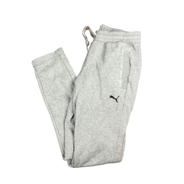 Puma Men's Sweatpants - Grey - S on Productcaster.