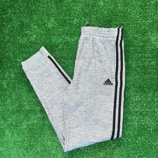 Adidas Men's Sweatpants - Grey/Black - S on Productcaster.