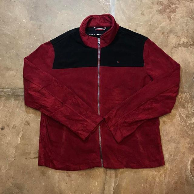 Tommy Hilfiger Men's Casual Jacket - Red - L on Productcaster.