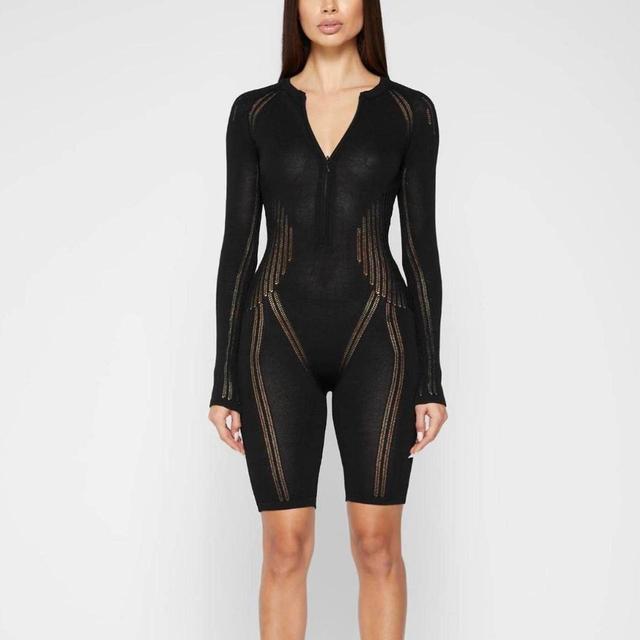 Maniere De Voir Women's Playsuit - Black - S on Productcaster.