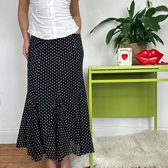 Women's Skirt - Black/White - S on Productcaster.