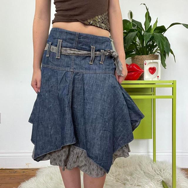 Women's Skirt - Blue - S on Productcaster.