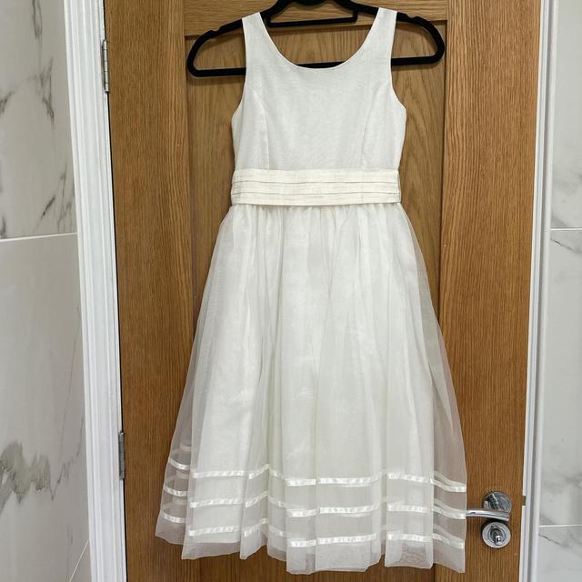 Next Kids' Dress - White/Cream on Productcaster.