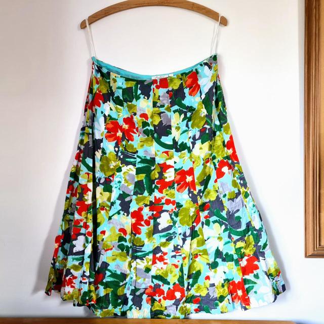 Vintage Women's Midi Skirt - Multi - UK 12 on Productcaster.