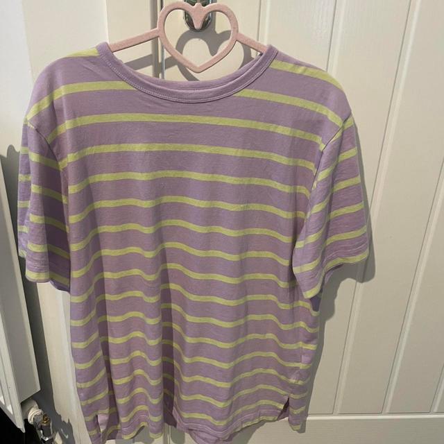 M&S Collection Women's T-shirt - Purple/Multi - 8 on Productcaster.