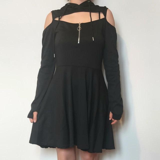 Women's A-line Dress - Black - 10 on Productcaster.