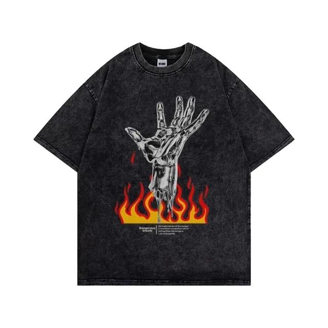 Reef Men's T-shirt - Black - XL on Productcaster.