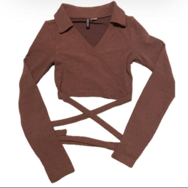 H&M Women's Crop top - Brown - 8 on Productcaster.