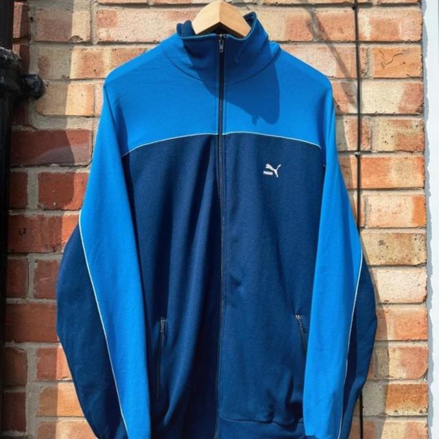 Puma Men's Windbreaker Jacket - Blue - XL on Productcaster.