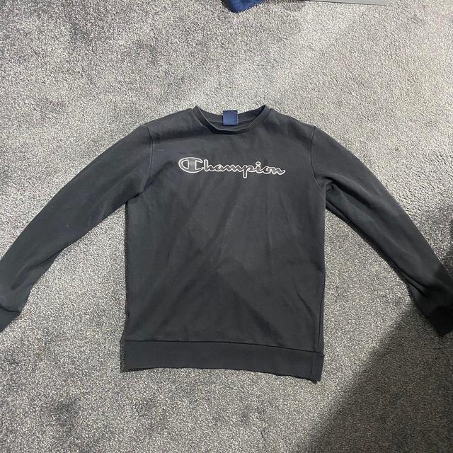 Champion Kids' Jumper - Black on Productcaster.