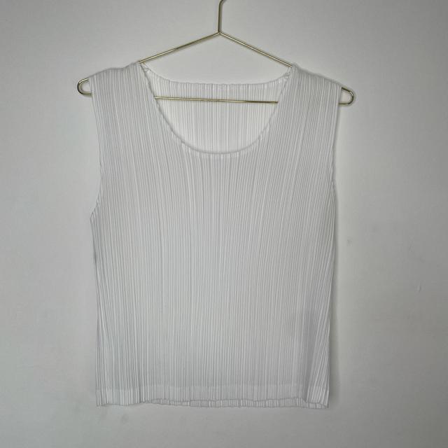 Vintage Women's Blouse - White - 12 on Productcaster.