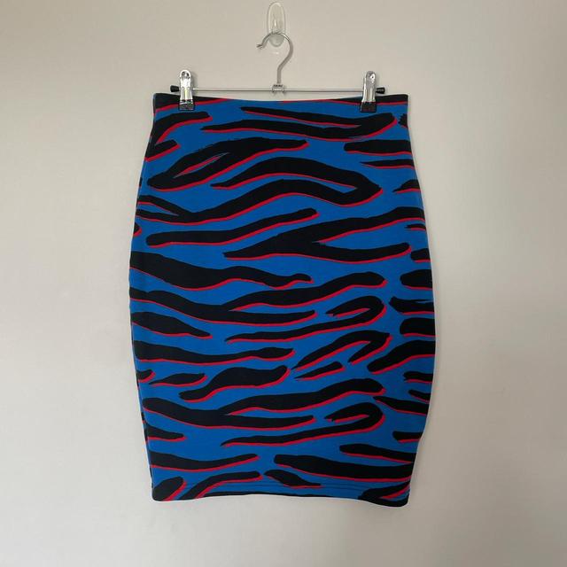 The Fifth Label Women's Skirt - Blue/Black - UK 10 on Productcaster.