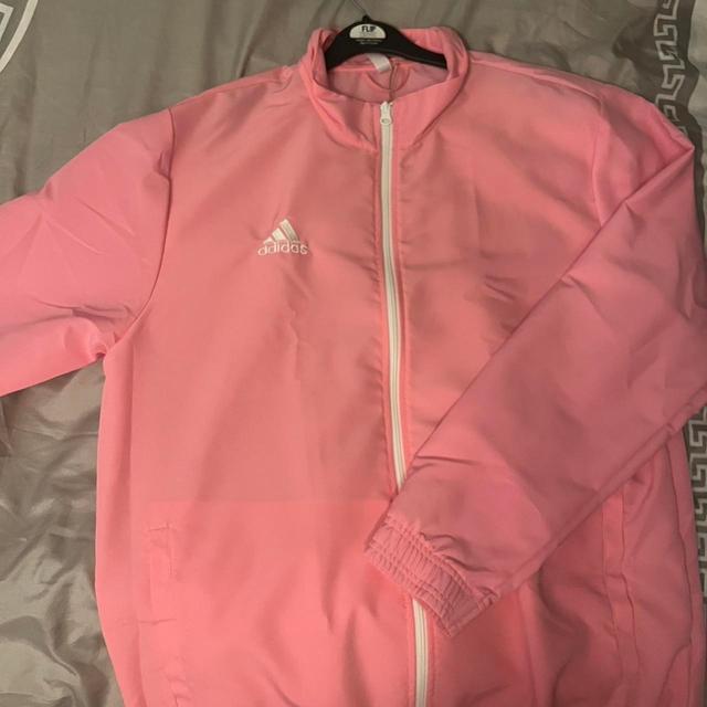 Adidas Men's Jacket - Pink - L on Productcaster.