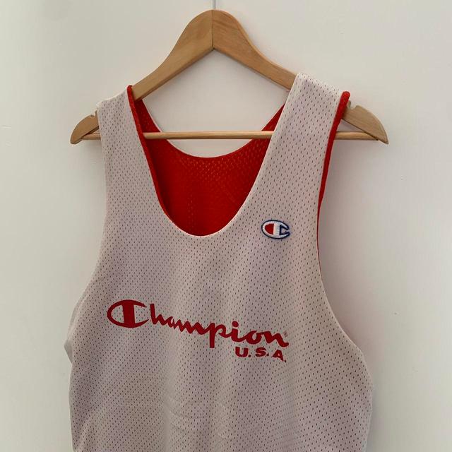 Champion Men's Vest - White - M on Productcaster.