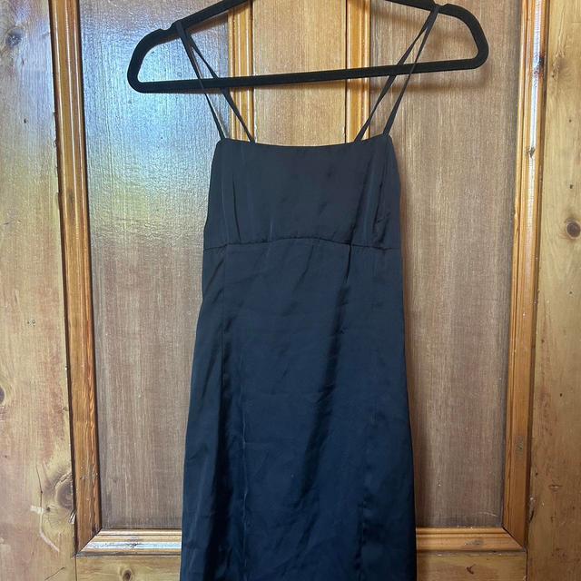 Pull&Bear Women's A-line Dress - Black - 8 on Productcaster.