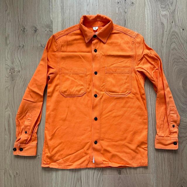 Arket Men's Shirt - Orange - S on Productcaster.