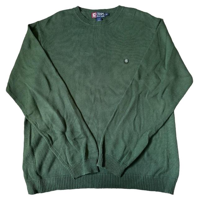 Ralph Lauren Men's Sweatshirt - Green - XL on Productcaster.