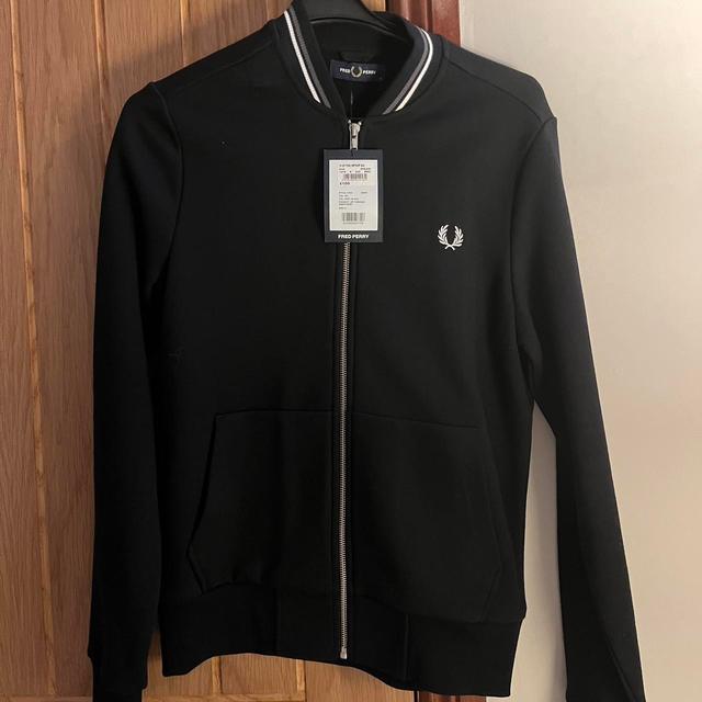 Fred Perry Men's Sweatshirt - Black - S on Productcaster.