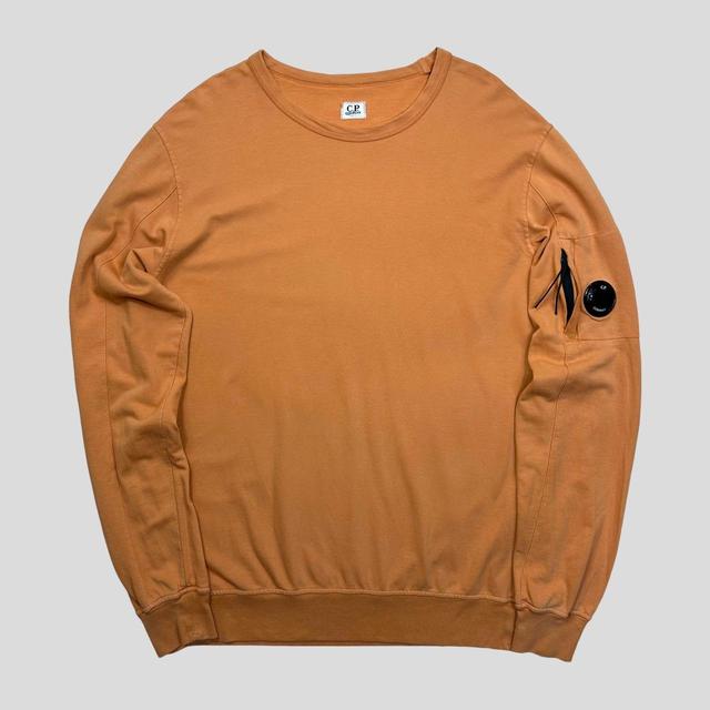 CP Company Men's Sweatshirt - Orange - L on Productcaster.