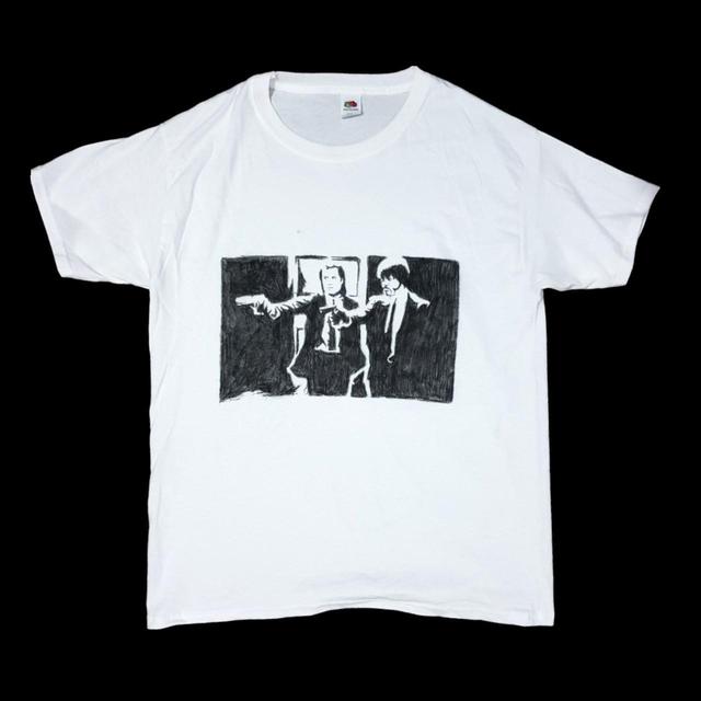 Custom Men's T-shirt - Black - M on Productcaster.