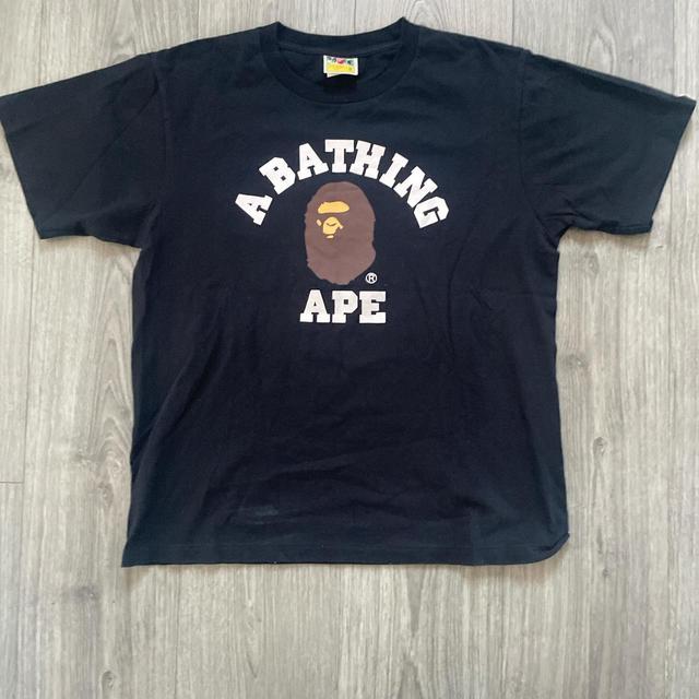 BAPE Men's T-shirt - Black - M on Productcaster.