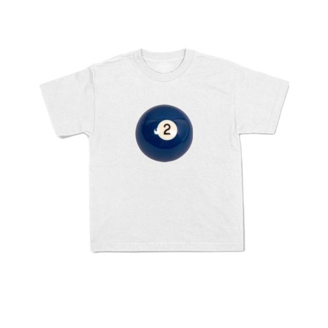 Handmade Women's T-shirt - White/Blue - L on Productcaster.