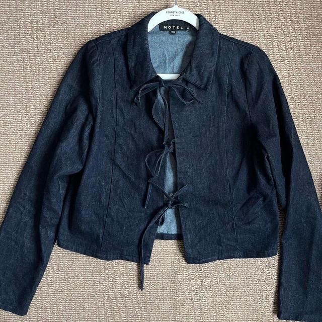 Motel Women's Jacket - Navy/Blue - M on Productcaster.