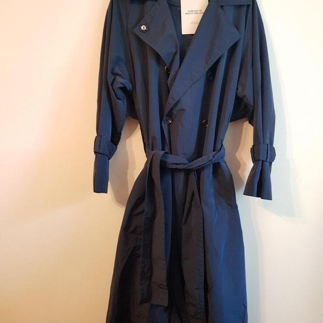 Women's Trench - Navy - M on Productcaster.