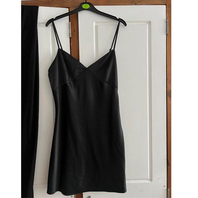 H&M Women's Slip Dress - Black - 12 on Productcaster.