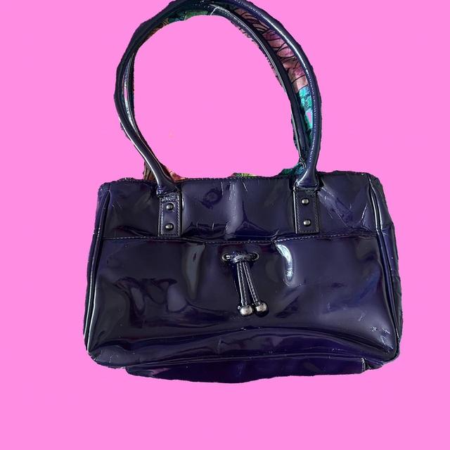 Women's Shoulder bags - Purple/Navy on Productcaster.