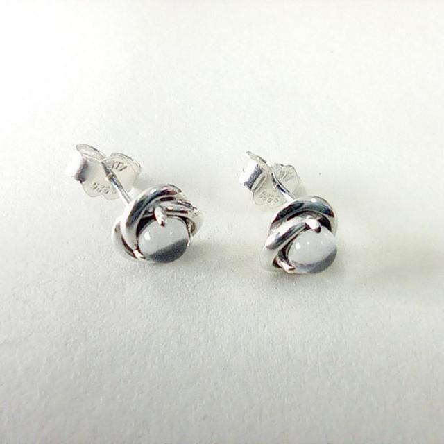 PANDORA Women's Earrings - Silver on Productcaster.