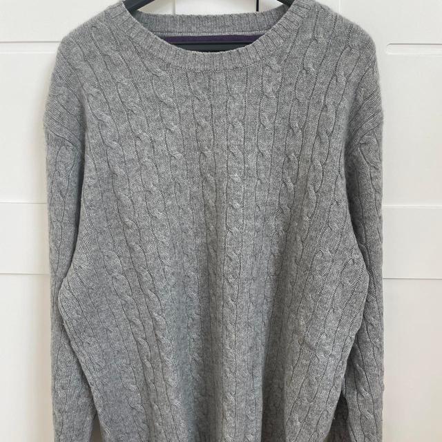 Tommy Hilfiger Men's Jumper - Grey - XL on Productcaster.