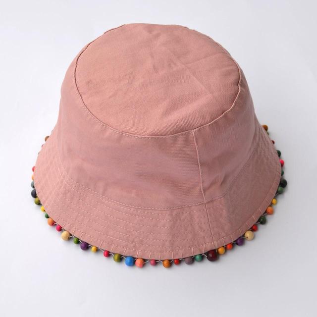 Reworked Women's Bucket hats - Pink on Productcaster.