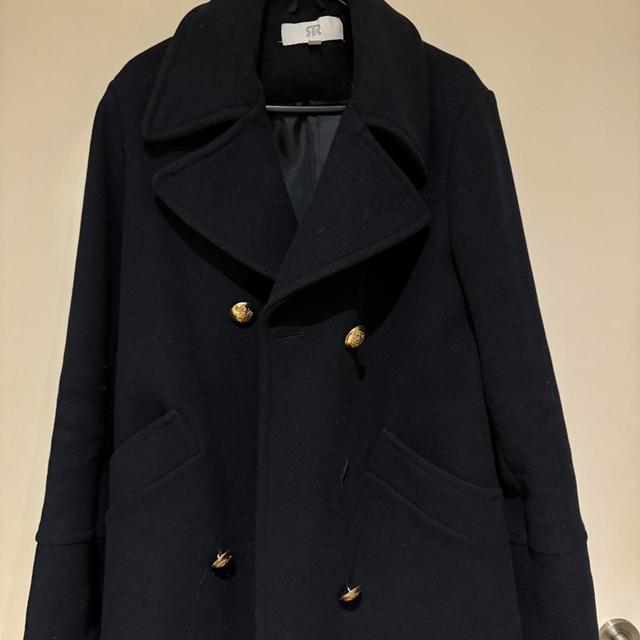 Preloved Women's Peacoat - Navy - UK 10 on Productcaster.