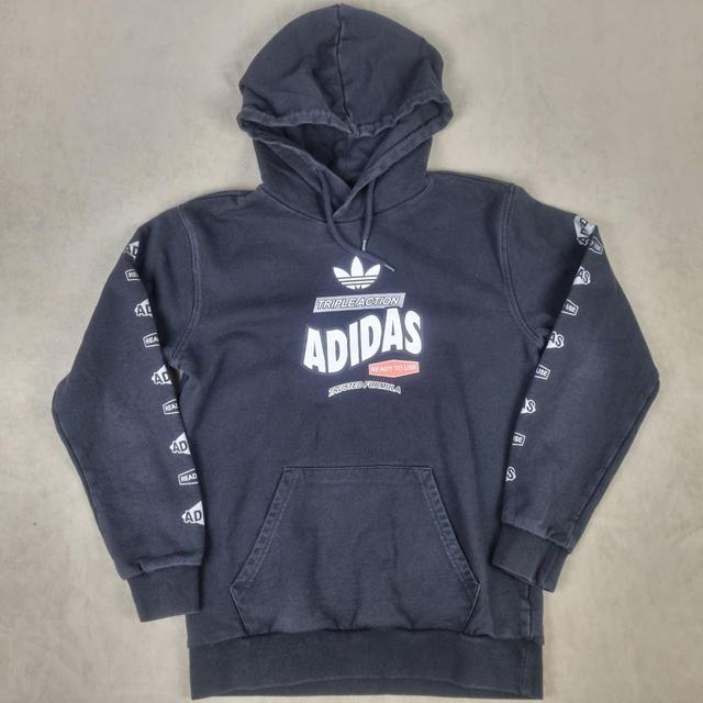 Adidas Men's Hoodie - Black - S on Productcaster.