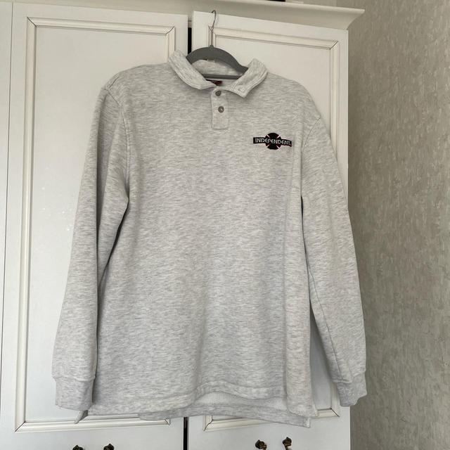 Independent Men's Jumper - Grey - L on Productcaster.