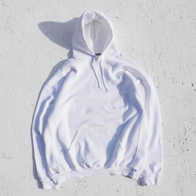 Russell Athletic Men's Hoodie - White - XL on Productcaster.