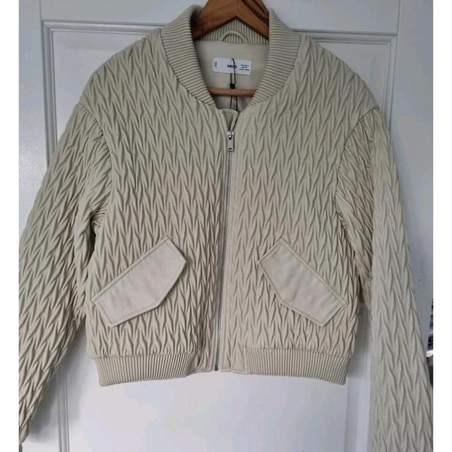 Mango Women's Jacket - Cream - XL on Productcaster.