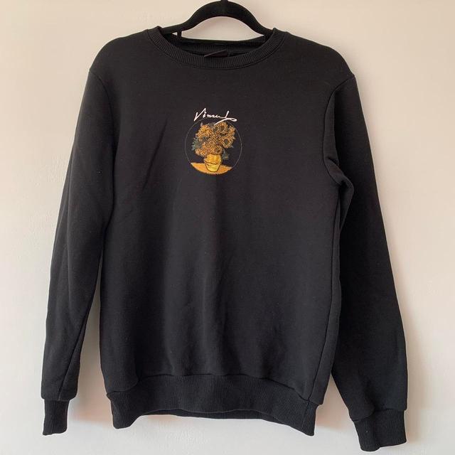 Women's Sweatshirt - Black - S on Productcaster.