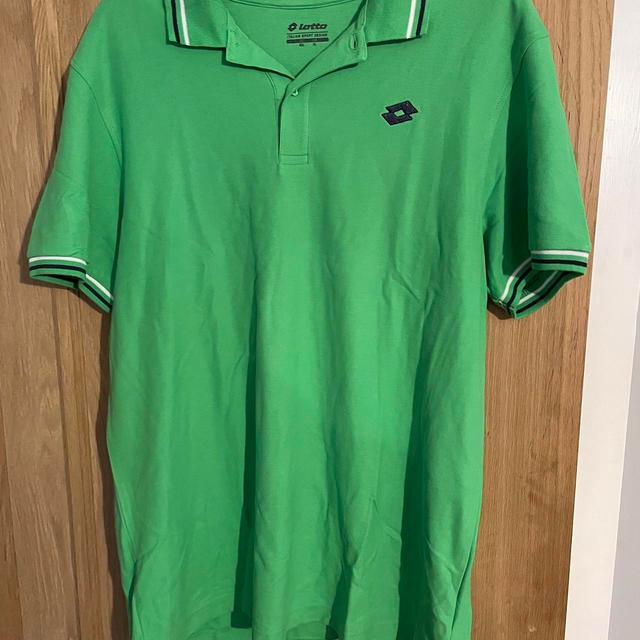 Lotto Men's Polo shirt - Green - XL on Productcaster.