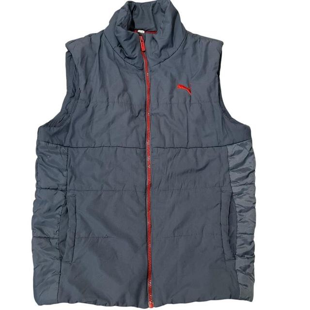 Puma Men's Gilet - Grey - M on Productcaster.