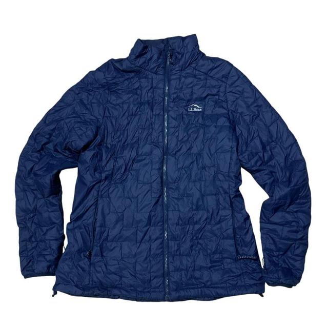 L.L.Bean Women's Puffer Jacket - Navy/Blue - M on Productcaster.