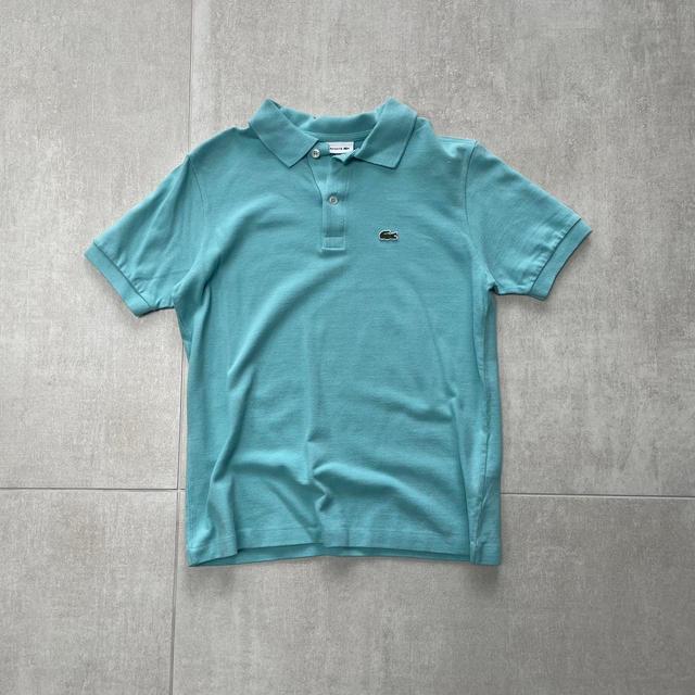 Lacoste Kids' Polo shirt - Blue/Green - 14 years on Productcaster.