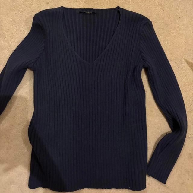 Brandy Melville Women's Jumper - Blue - One size on Productcaster.