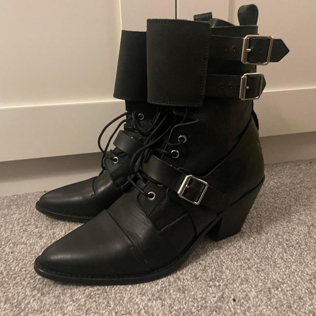 AllSaints Women's Ankle Boots - Black - UK 7 on Productcaster.