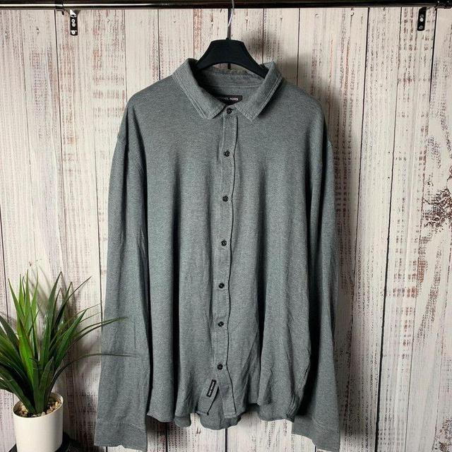 Preloved Men's Shirt - Grey - XXL on Productcaster.