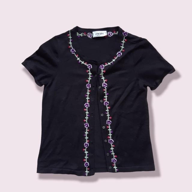 Principles Women's Top - Black - 10 on Productcaster.