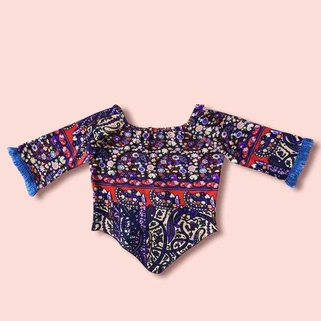 Vintage Women's Crop top - Multi - XXS on Productcaster.